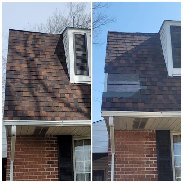 Before and After Residential Roof Repair