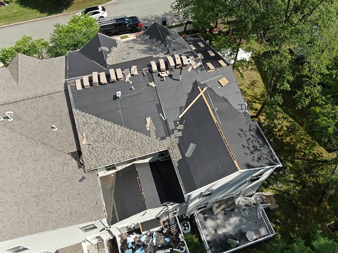 Shingle Roof Installation